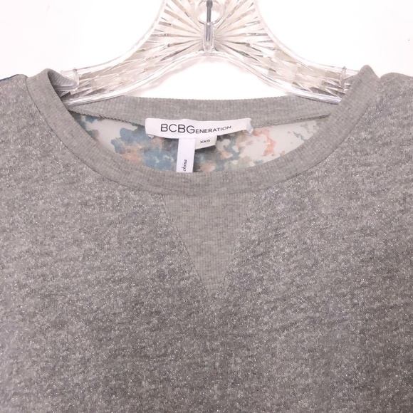 BCBG | Sweatshirt Mini Dress - Picture 5 of 7